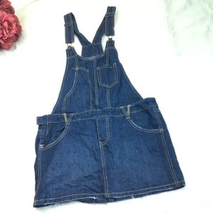 NO BOUNDARIES JEAN OVERALL BLUE SZ 13
